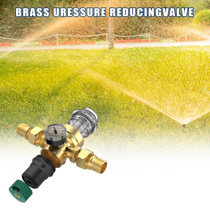 Редуктор Давления Воды 1/2 С Манометром