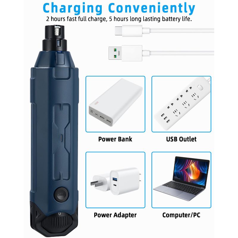 Гриндер Для Когтей Собак С Подсветкой Мелких Пород Крупных Пород