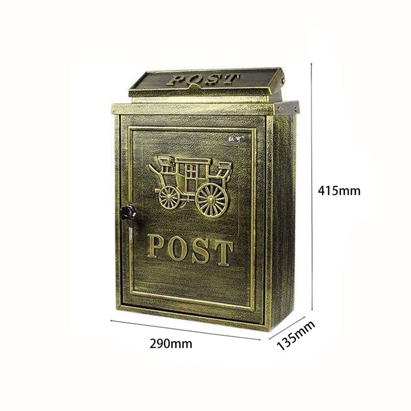 Почтовый Ящик Уличный Металлический С Замком