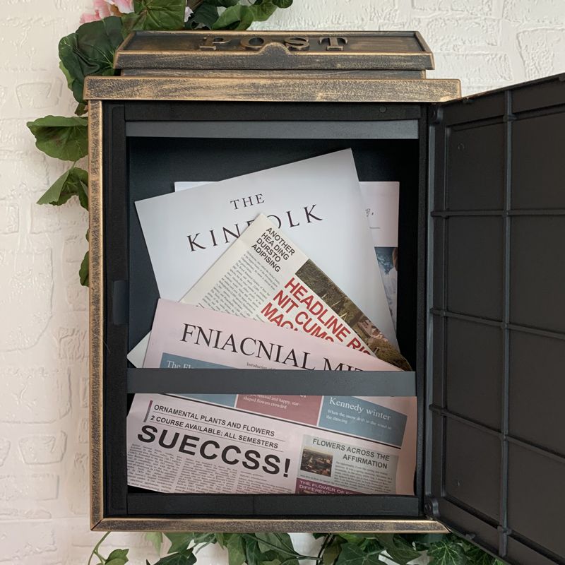 Почтовый Ящик Уличный Металлический С Замком