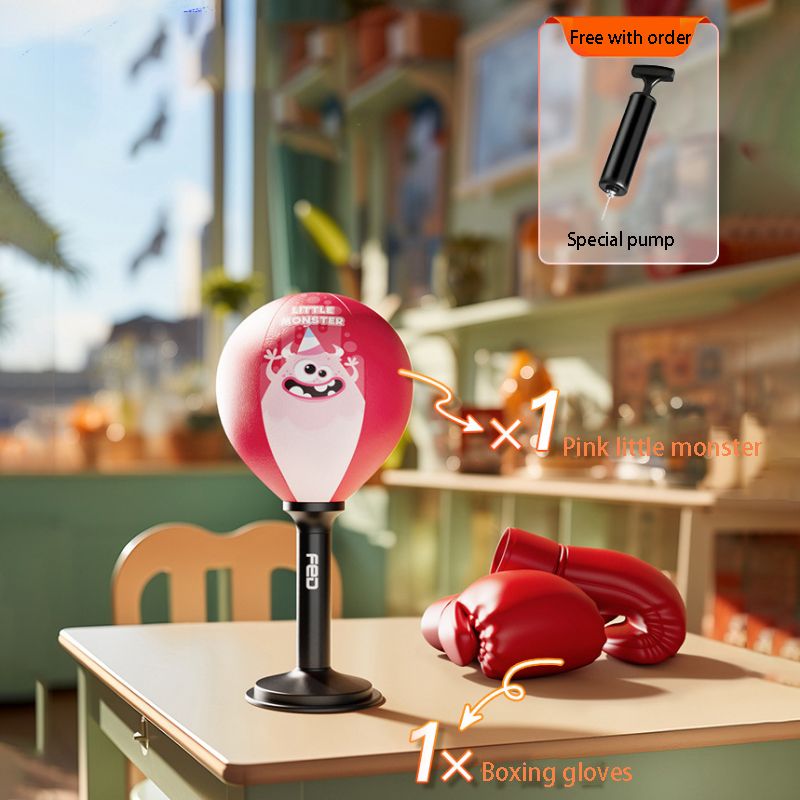 Набор Инвентаря Для Бокса / Настольная Боксерская Груша