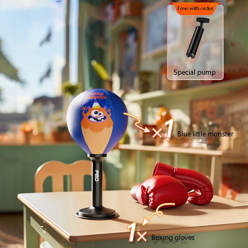 Набор Инвентаря Для Бокса / Настольная Боксерская Груша