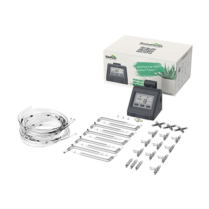 Капельный Полив Для Теплицы С Таймером / Комплект Капельного Полива