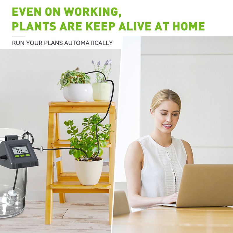 Капельный Полив Для Теплицы С Таймером / Комплект Капельного Полива