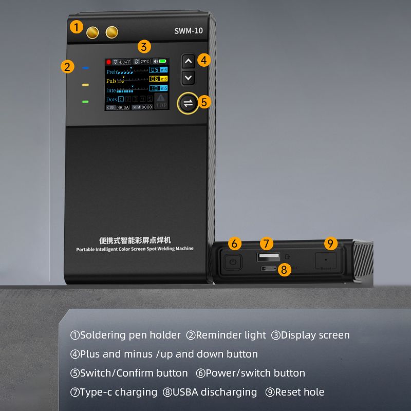 Аксессуар Для Сварки / Точечная Сварка Для Аккумуляторов 18650