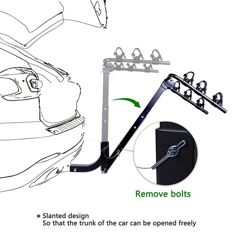 Велобагажник на автомобиль Фаркоп