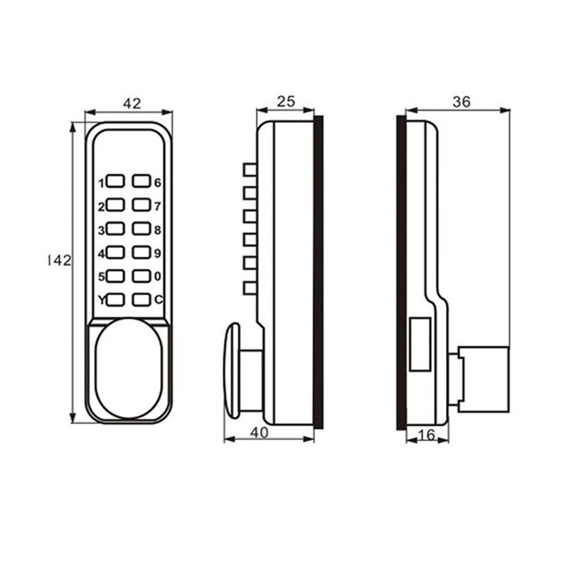 Кодовый Замок На Калитку