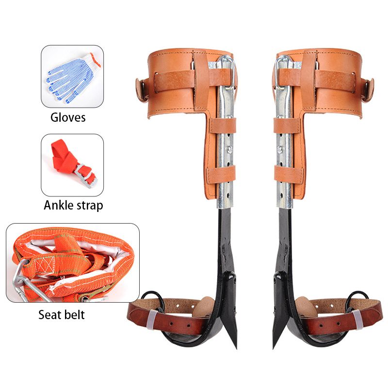 Обвязка альпинистская / Когти Для Лазанья По Деревьям