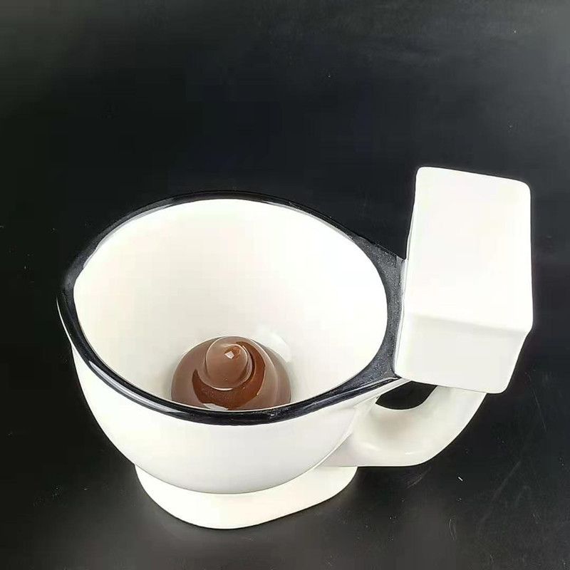 Набор для напитков / Кружка Унитаз С Какашкой