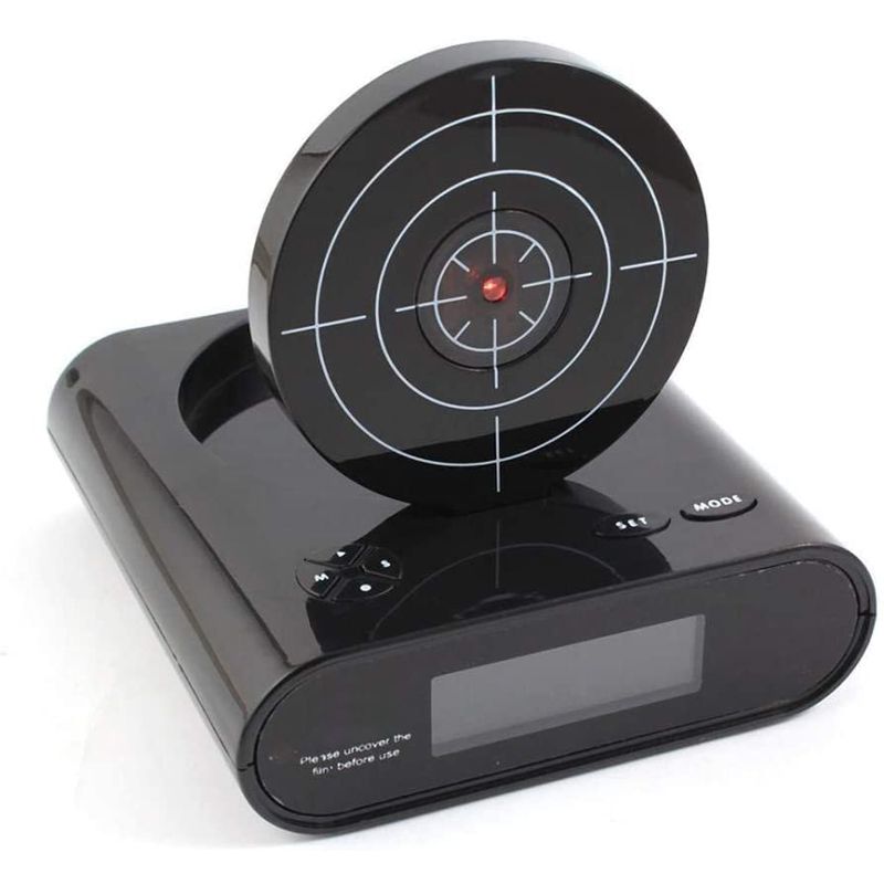 Будильник С Мишенью И Пистолетом