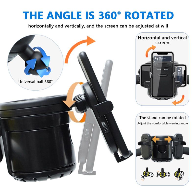 Подстаканник Для Коляски Универсальный 3 В 1