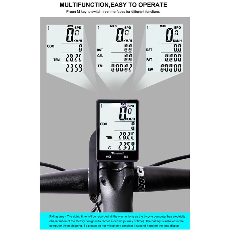 Спидометр На Велосипед Велокомпьютер