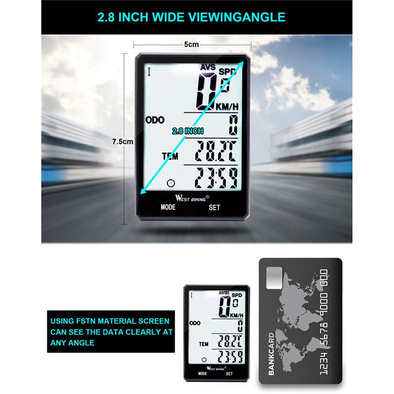 Спидометр На Велосипед Велокомпьютер