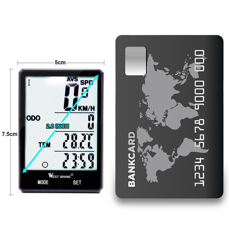 Спидометр На Велосипед Велокомпьютер