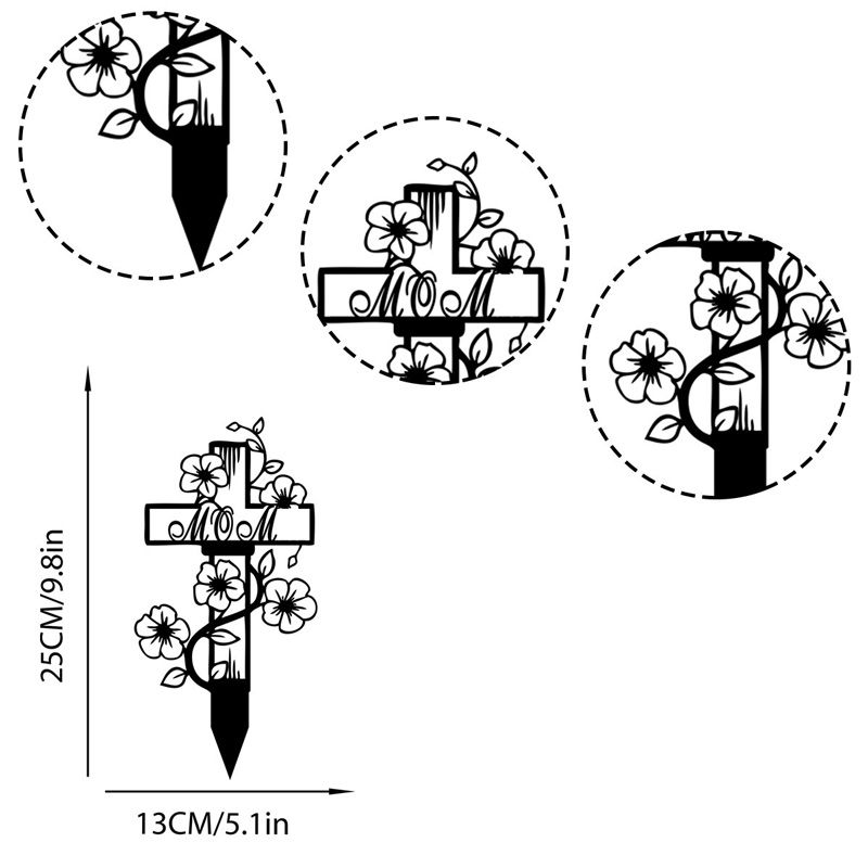 Крест На Могилу Металлический
