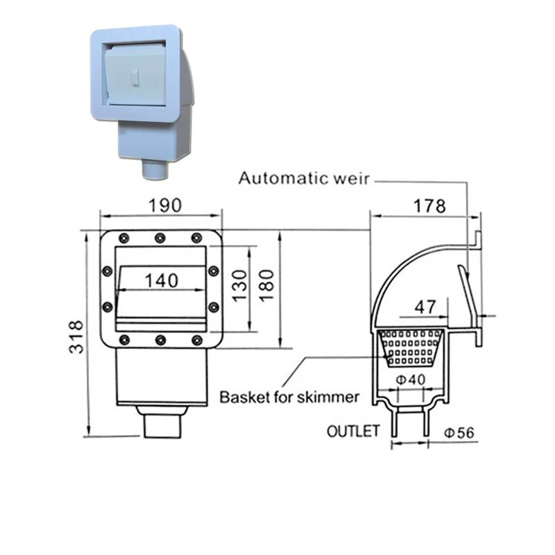 Скиммер Для Бассейна