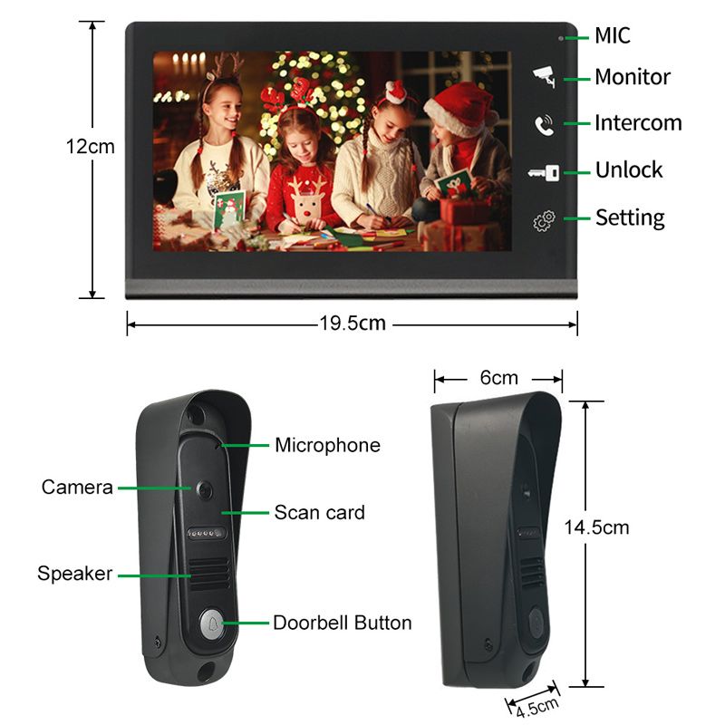 Звонок Беспроводной Дверной Уличный