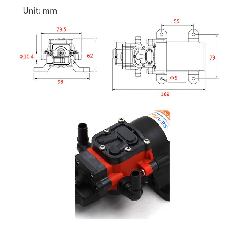 Помпа Для Лодки 12 Вольт