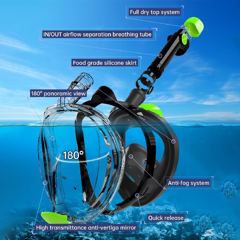 Маска Для Ныряния Взрослая