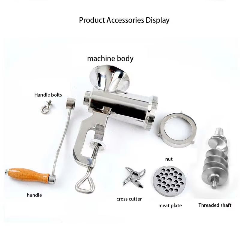 Мясорубка Ручная Чугунная