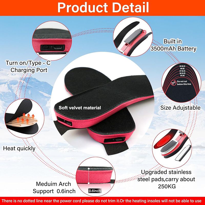 Стельки С Подогревом