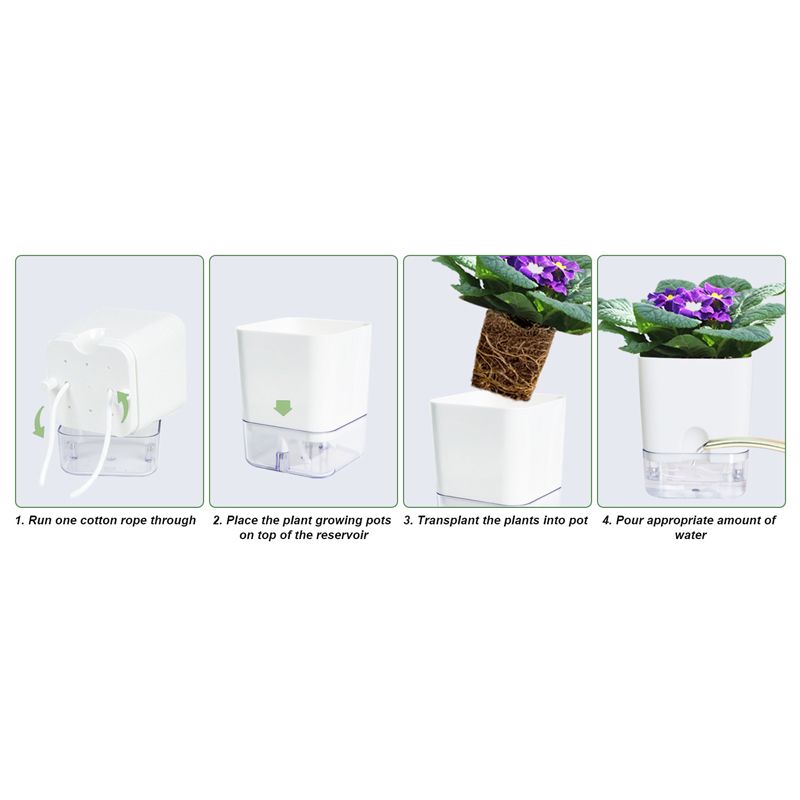 Кашпо С Фитильным Поливом