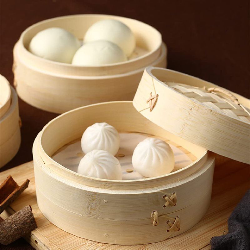 Бамбуковая Пароварка Мантоварка