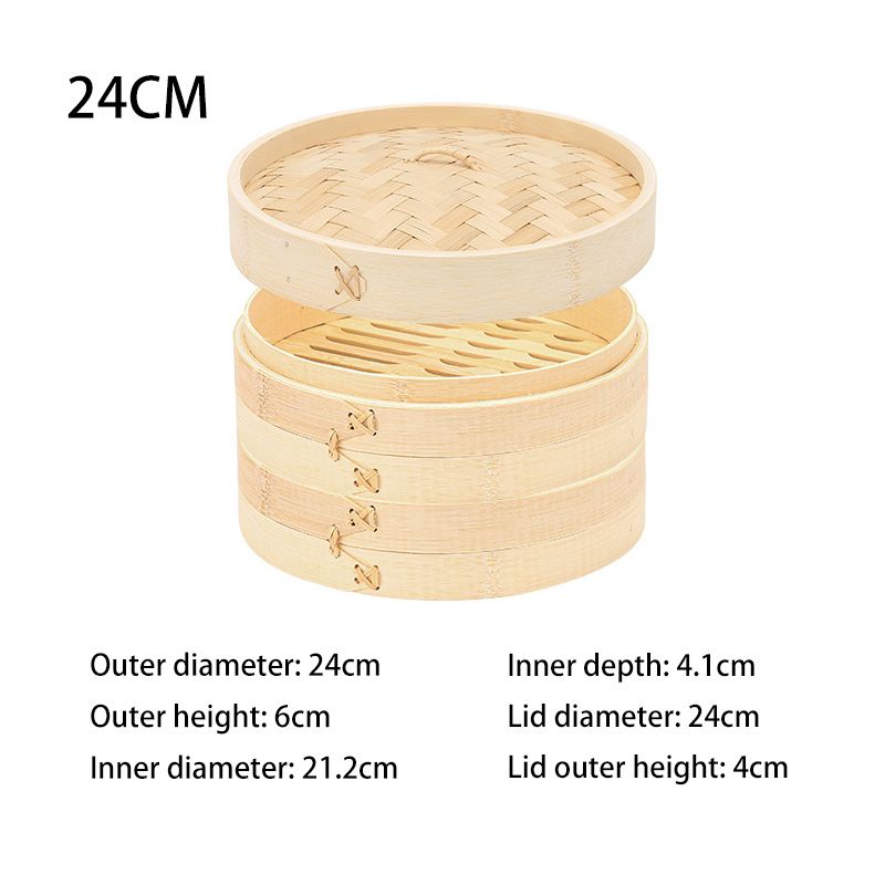 Бамбуковая Пароварка Мантоварка