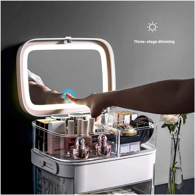 Органайзер Для Косметики С Зеркалом