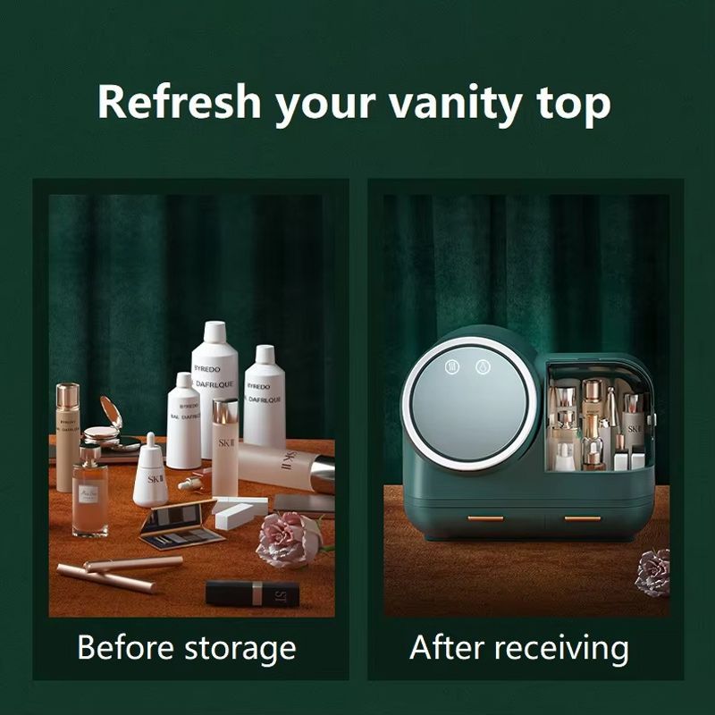 Органайзер Для Косметики С Зеркалом