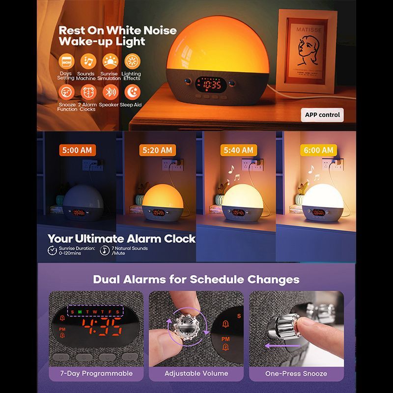 Будильник С Имитацией Рассвета