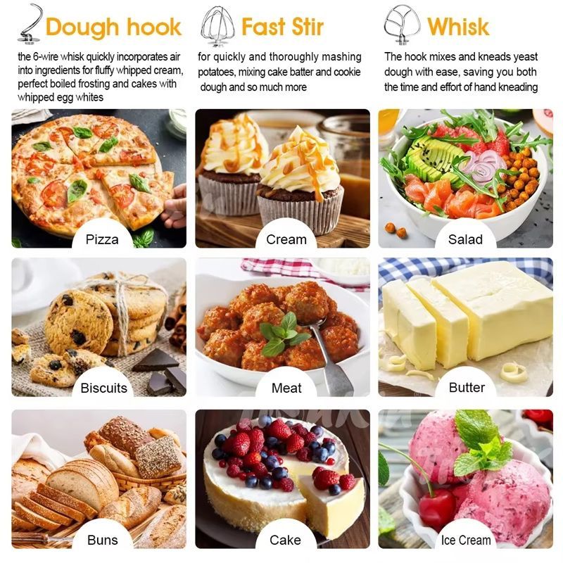 Миксер Кухонный Электрический С Чашей