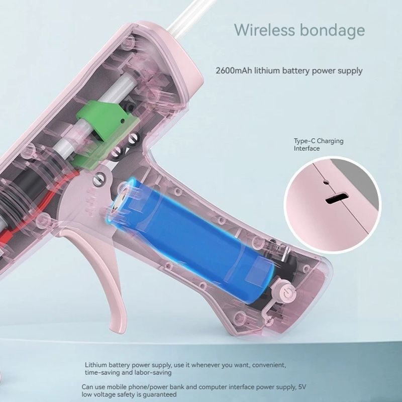 Клеевой Пистолет Аккумуляторный