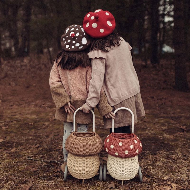 Корзина Плетеная Для Грибов