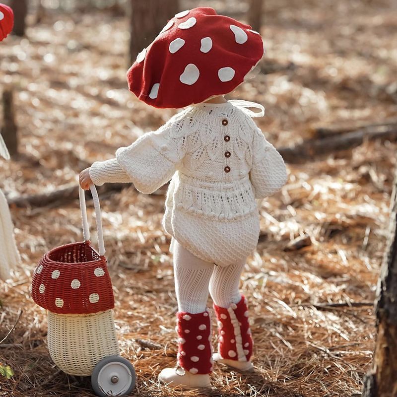 Корзина Плетеная Для Грибов