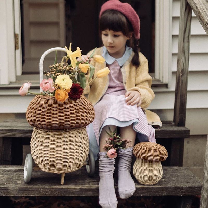 Корзина Плетеная Для Грибов