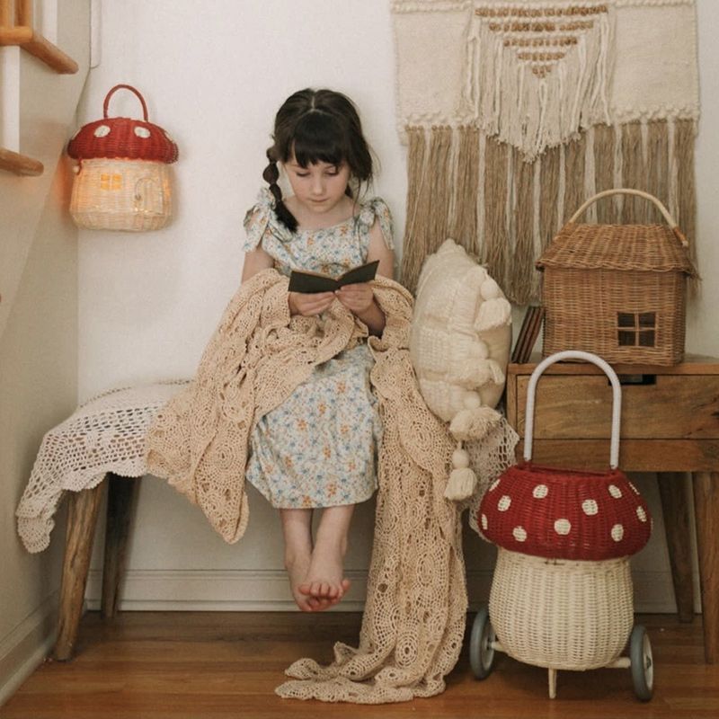 Корзина Плетеная Для Грибов