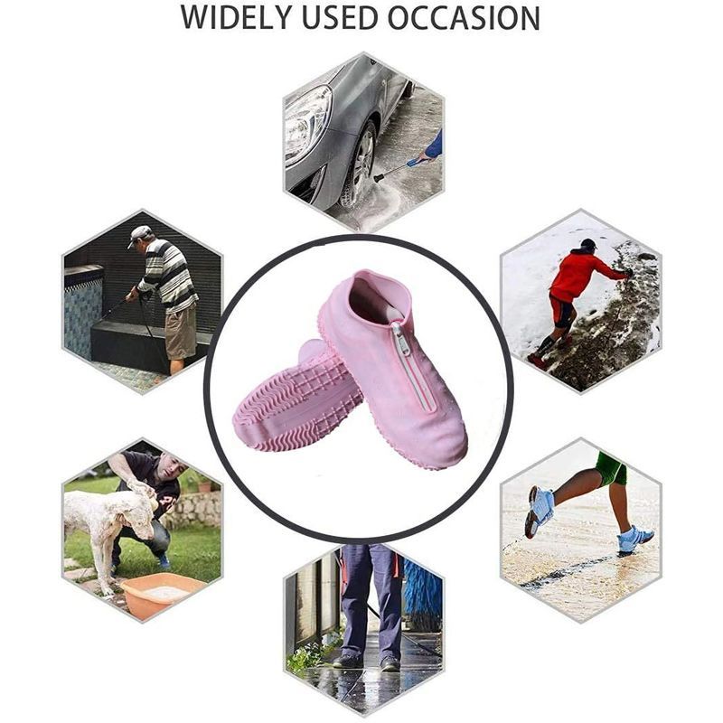 Галоши На Обувь Силиконовые XL