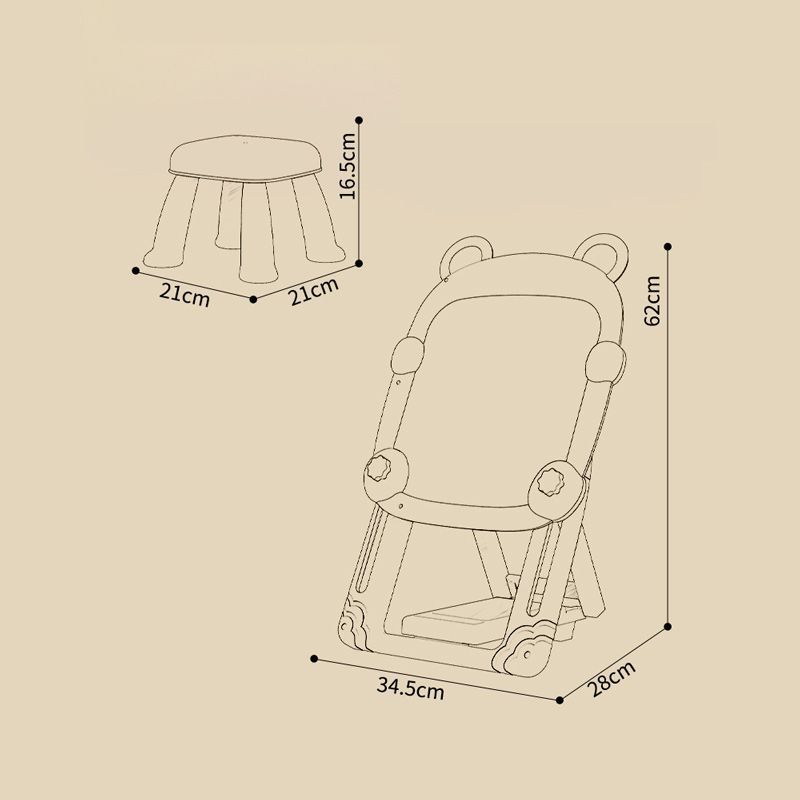 Мольберт Детский Двухсторонний С Набором