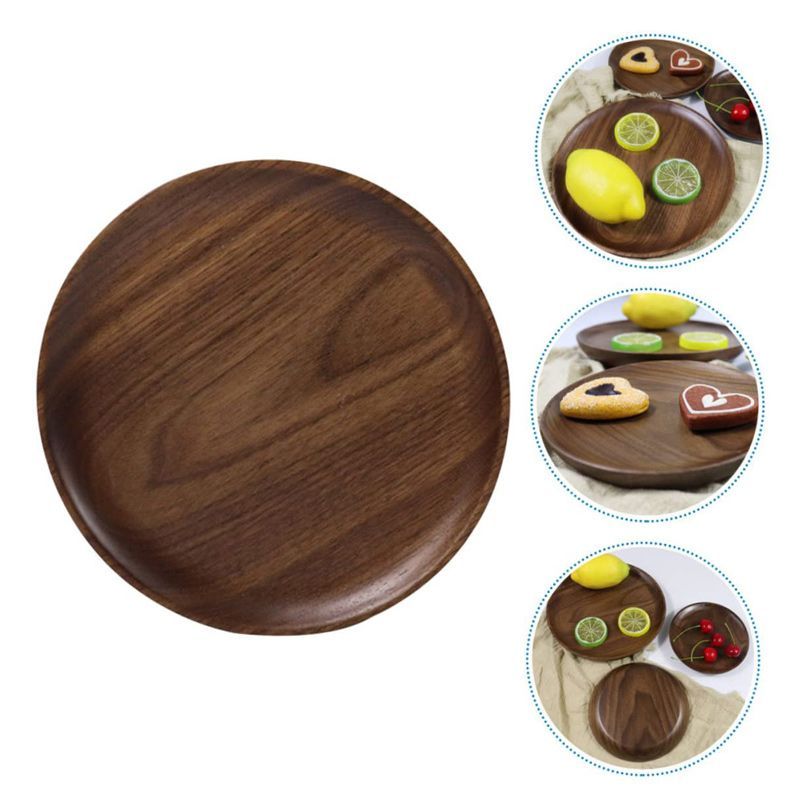 Поднос Деревянный Круглый