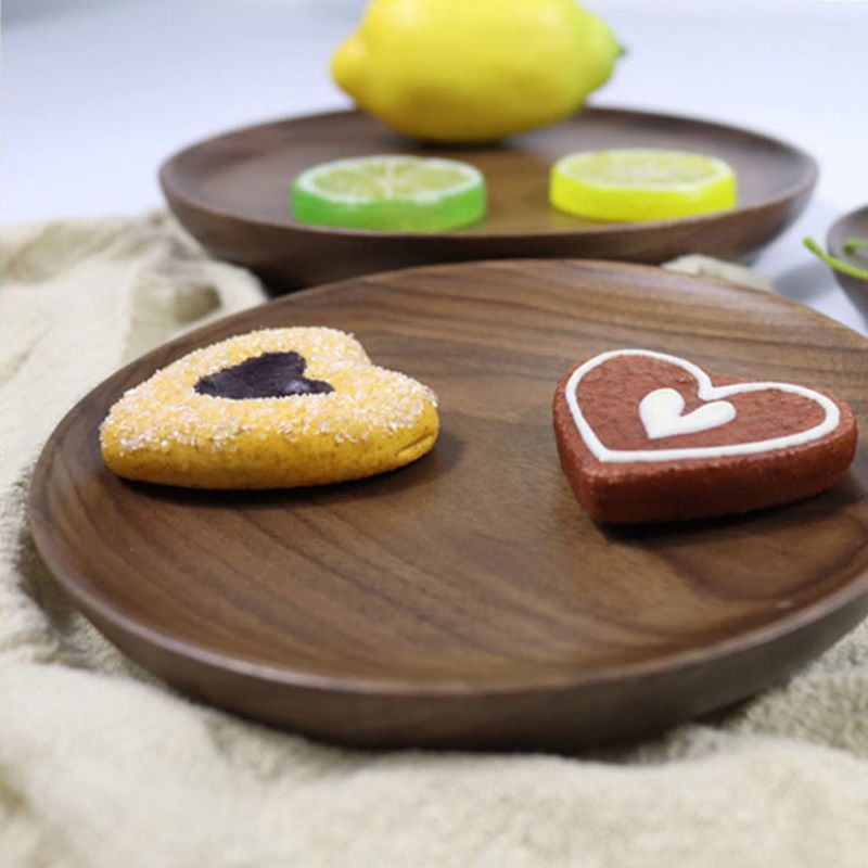 Поднос Деревянный Круглый