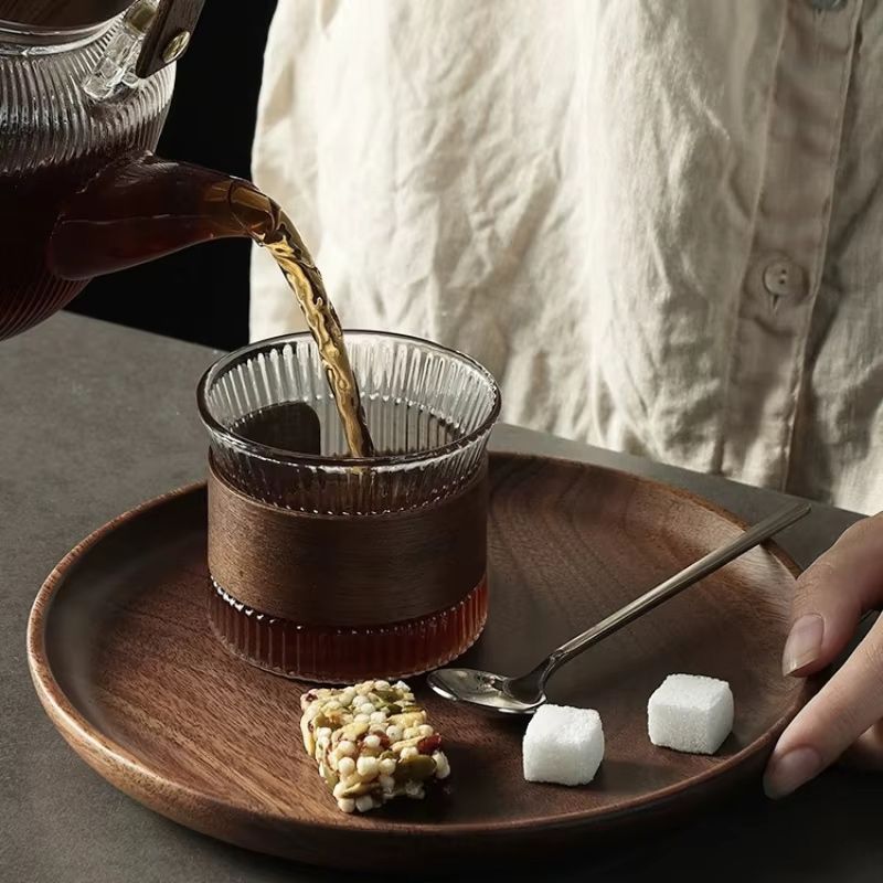 Поднос Деревянный Круглый