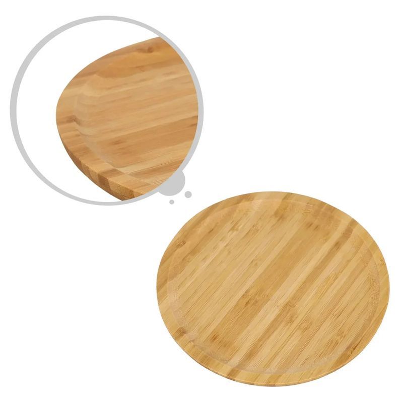 Поднос Деревянный Круглый