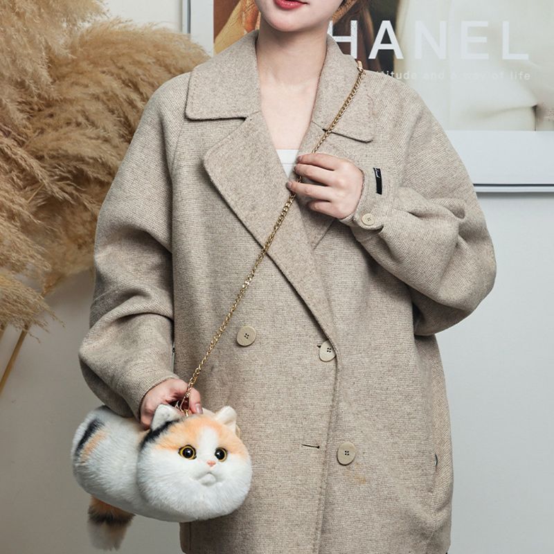 Сумка Кошка Меховая