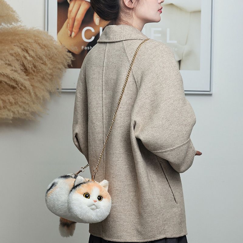 Сумка Кошка Меховая