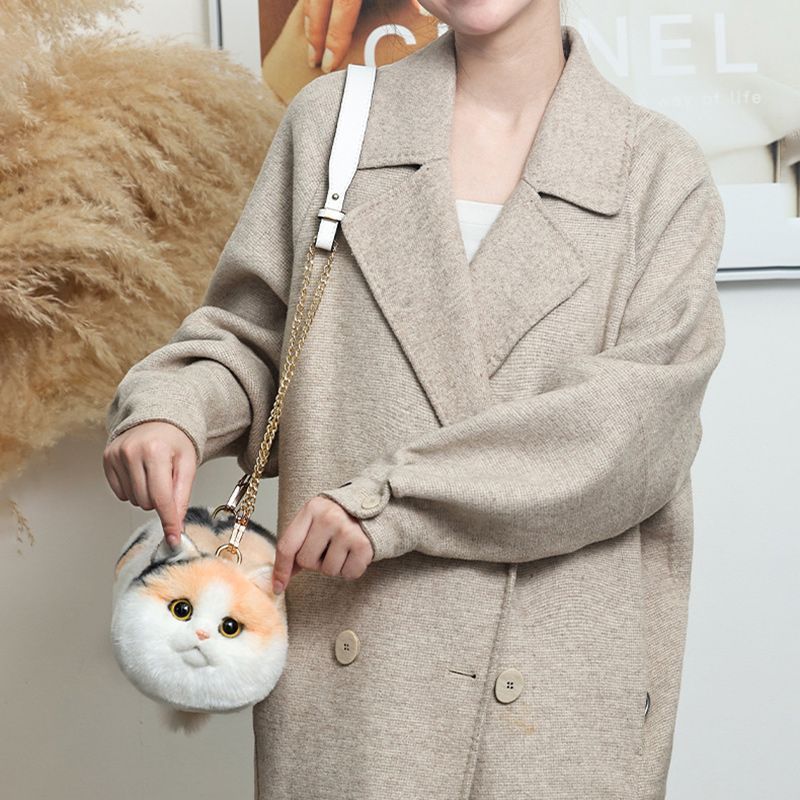 Сумка Кошка Меховая