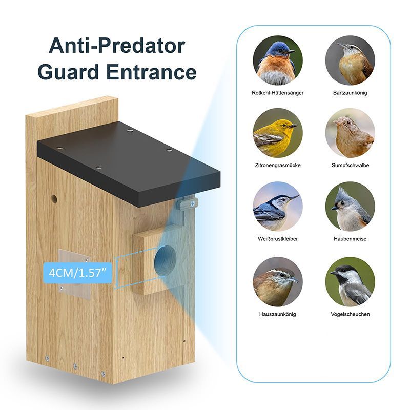 Скворечник Для Птиц Деревянный