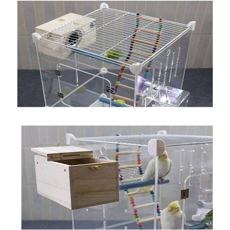 Гнездо Для Попугаев,20x20x27cm