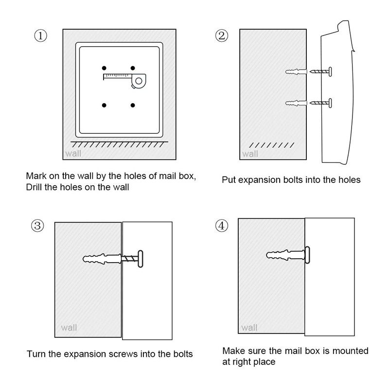 Почтовый Ящик Уличный Металлический