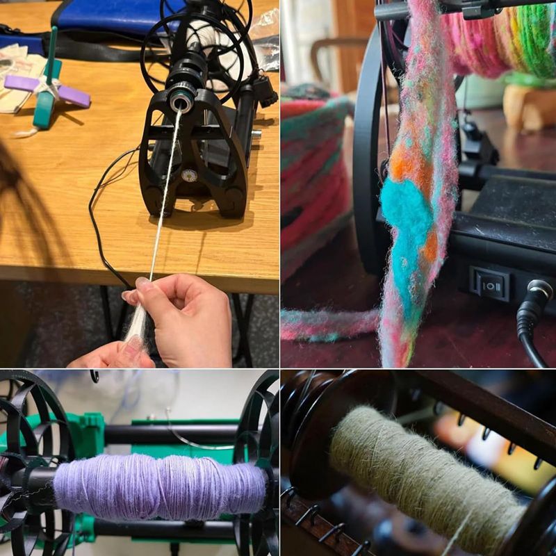 Прялка Электрическая Для Шерсти